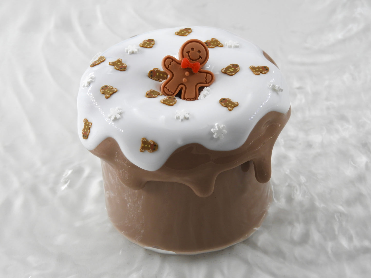 Slime "Gingerbread latte"