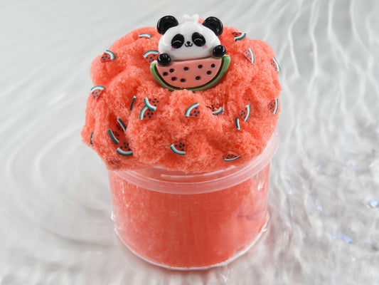 Slime "Panda's watermelon fluff"