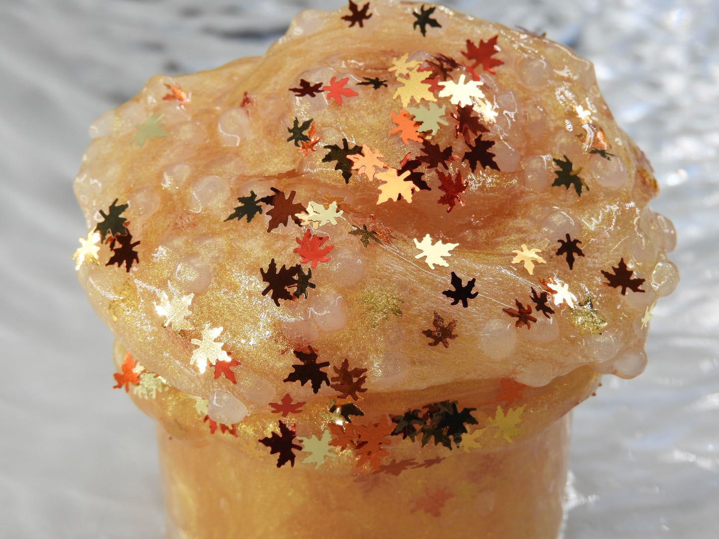 Slime "Golden autumn leaves"