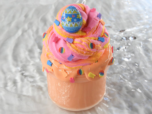 DIY Clay Slime "Easter milkshake"