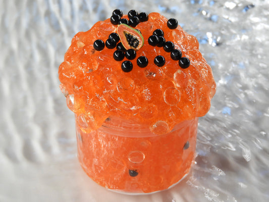 Slime "Papaya pearls"