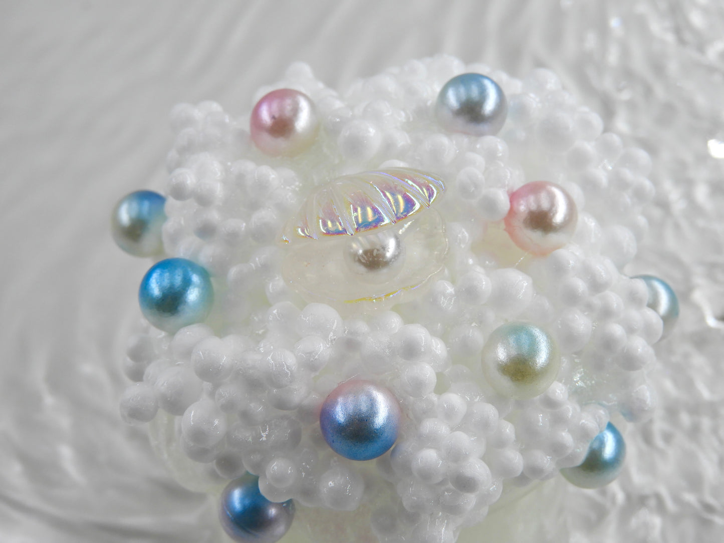 Slime "Sea shell pearls"