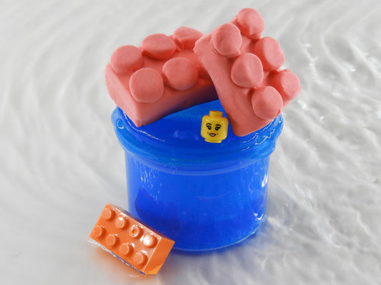 DIY Clay Slime "Ouch, a brick"