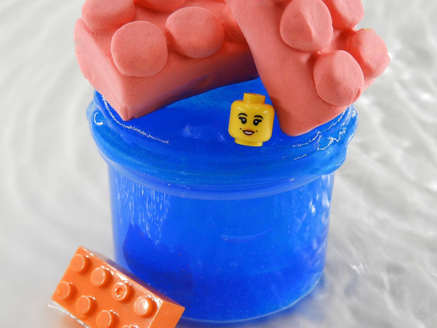 DIY Clay Slime "Ouch, a brick"