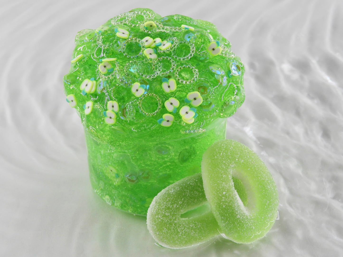 Slime "Sour apple rings"