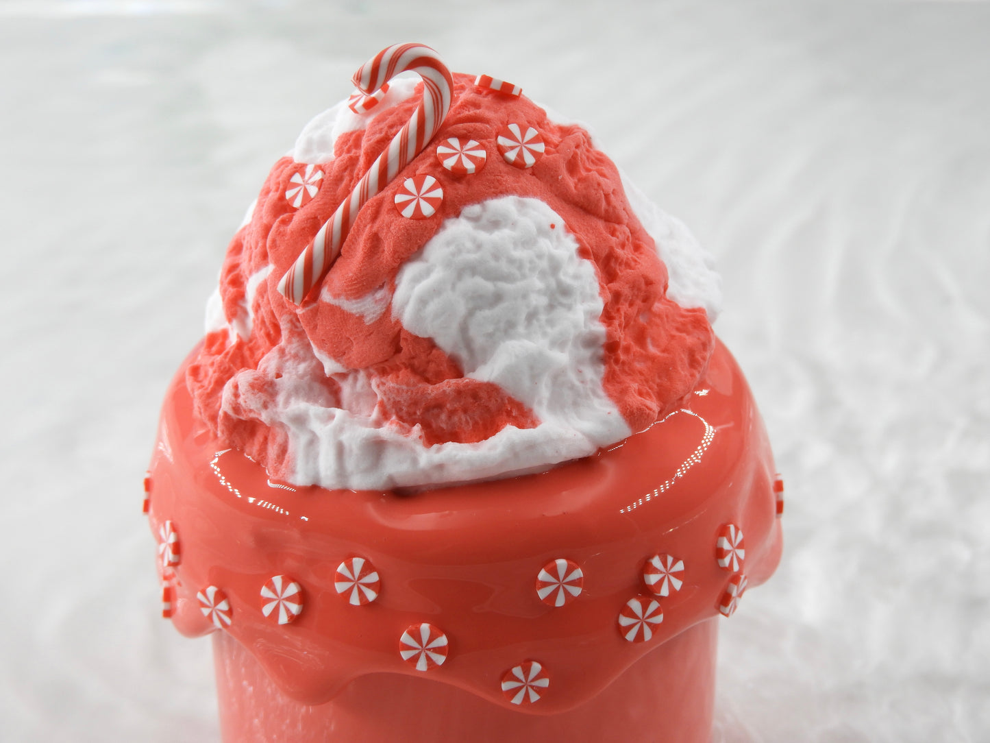 DIY Clay Slime “Christmas dessert” 