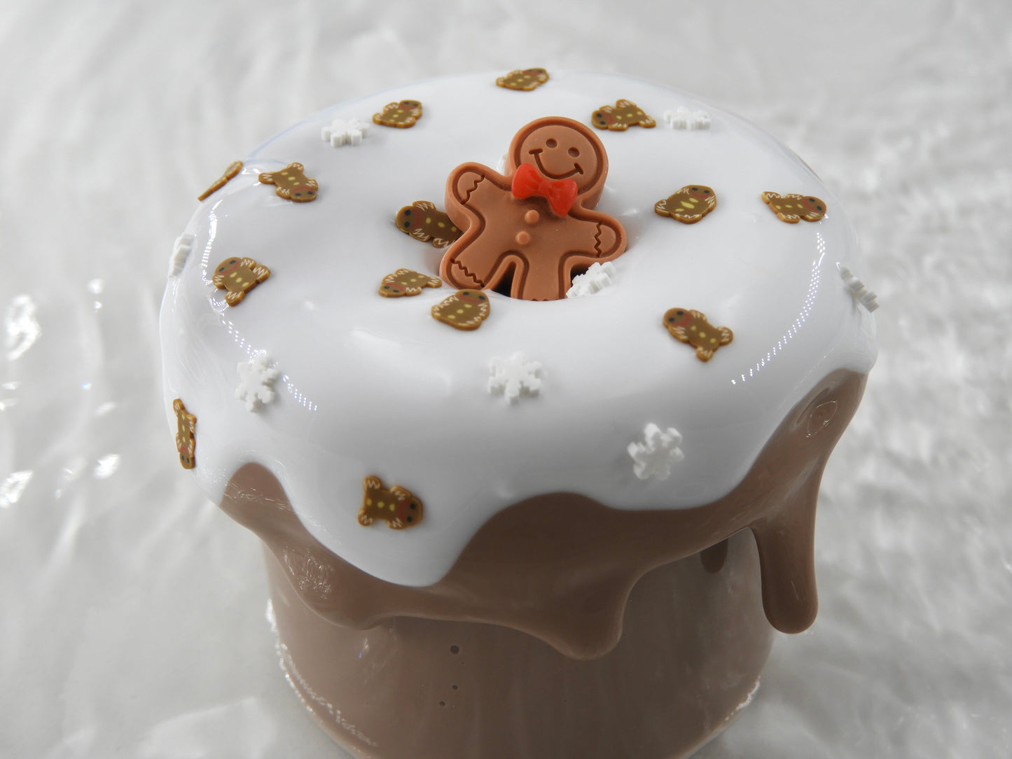 Slime "Gingerbread latte" 