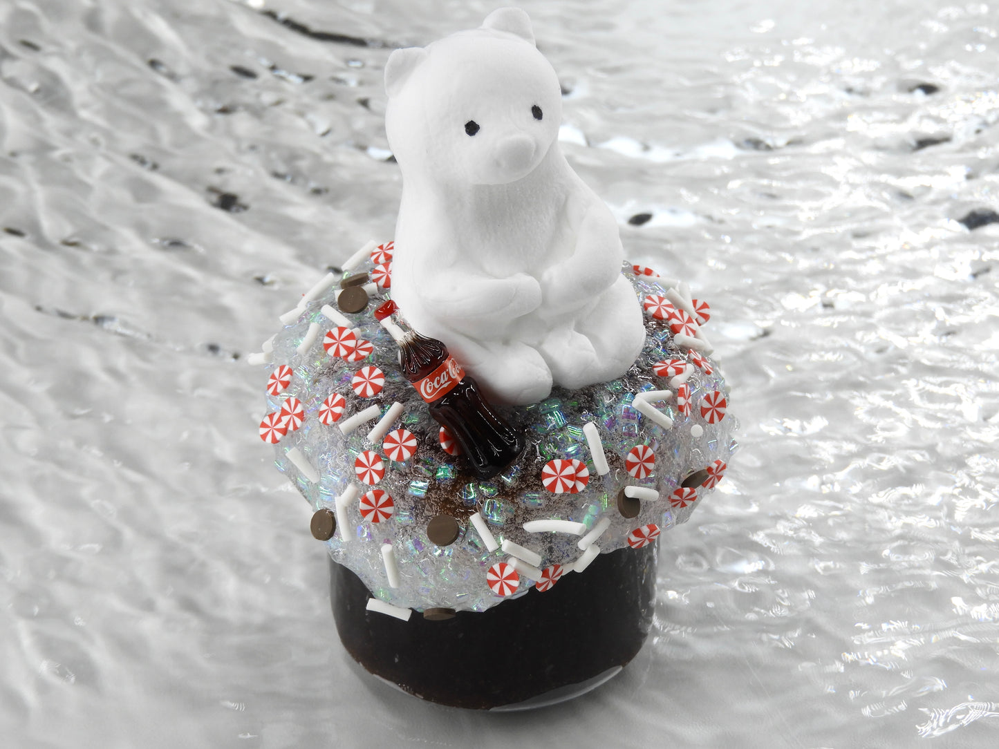 DIY Clay Slime "Frosty Cola Bear"