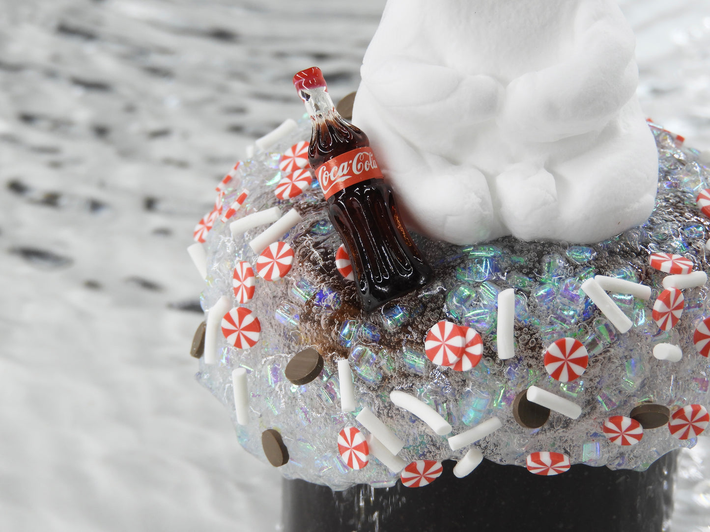 DIY Clay Slime "Frosty Cola Bear"