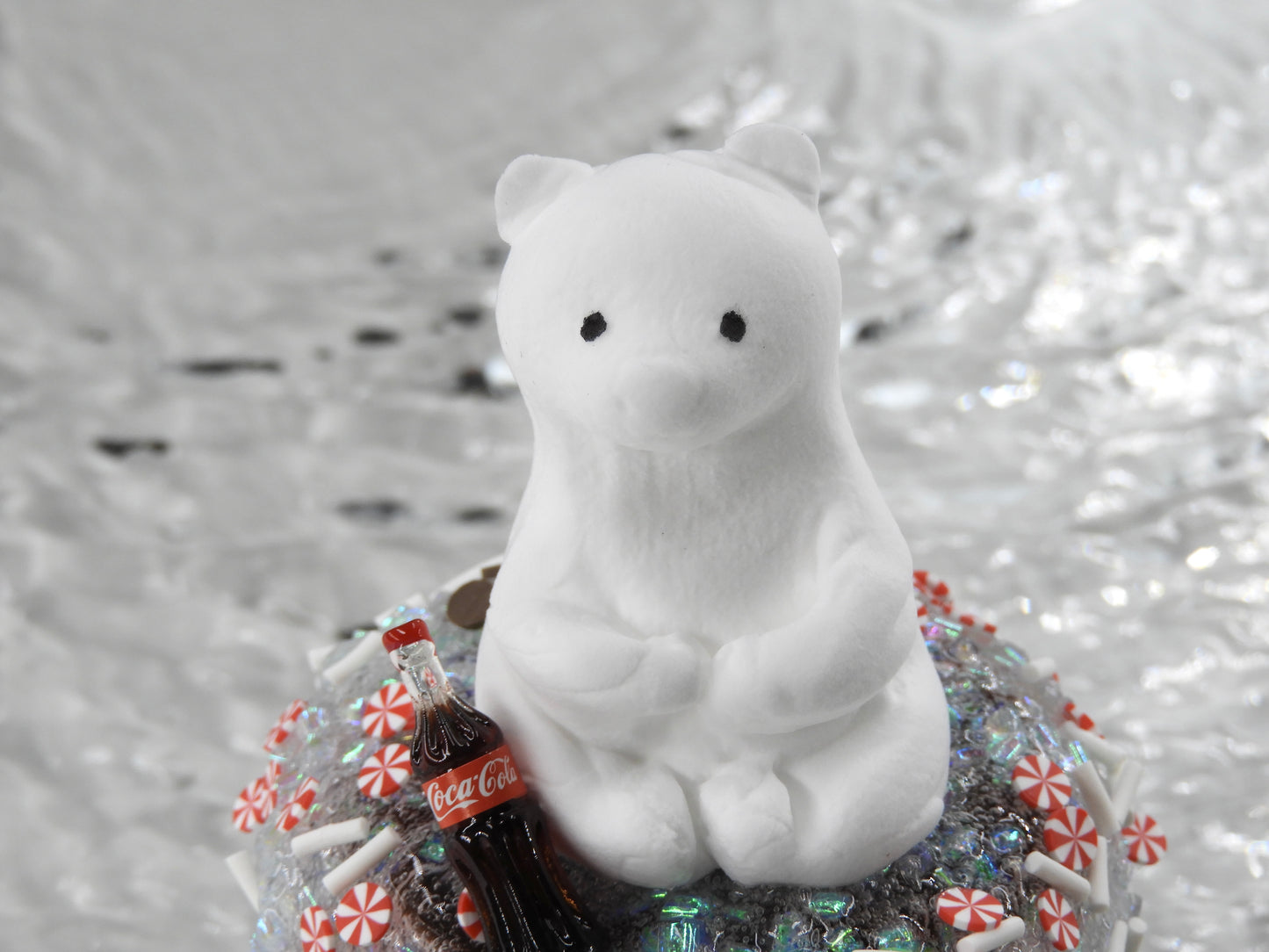 DIY Clay Slime "Frosty Cola Bear"