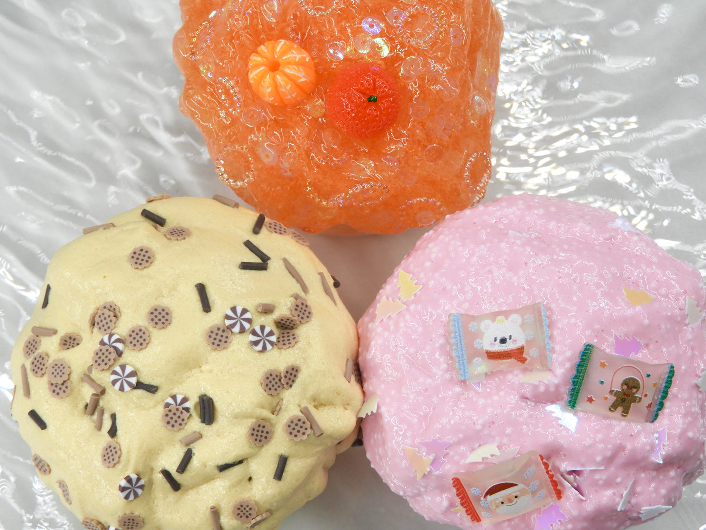 Santas snack bar Trio (3 Slimes)