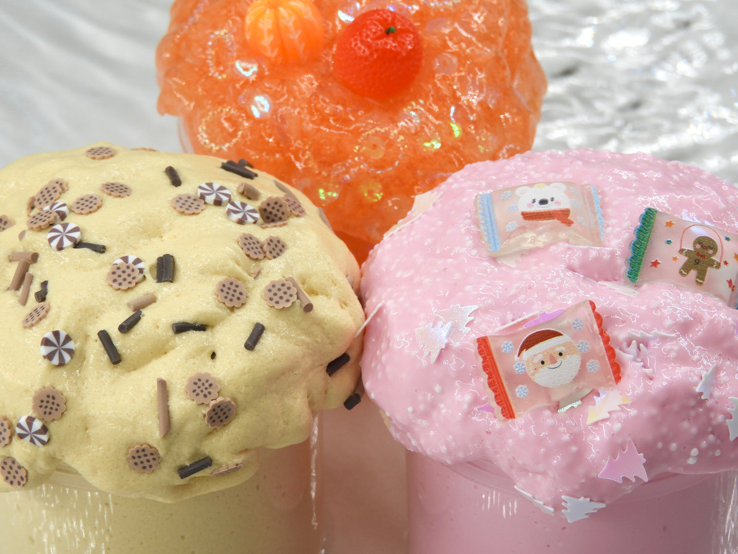 Santas snack bar Trio (3 Slimes)