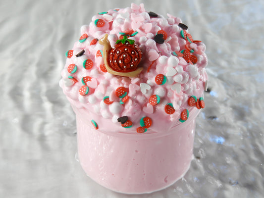 Slime "Strawberry bubbles"