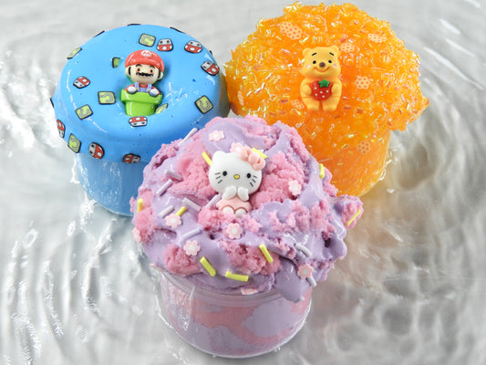 Childhood Icons Set (3 Slimes)