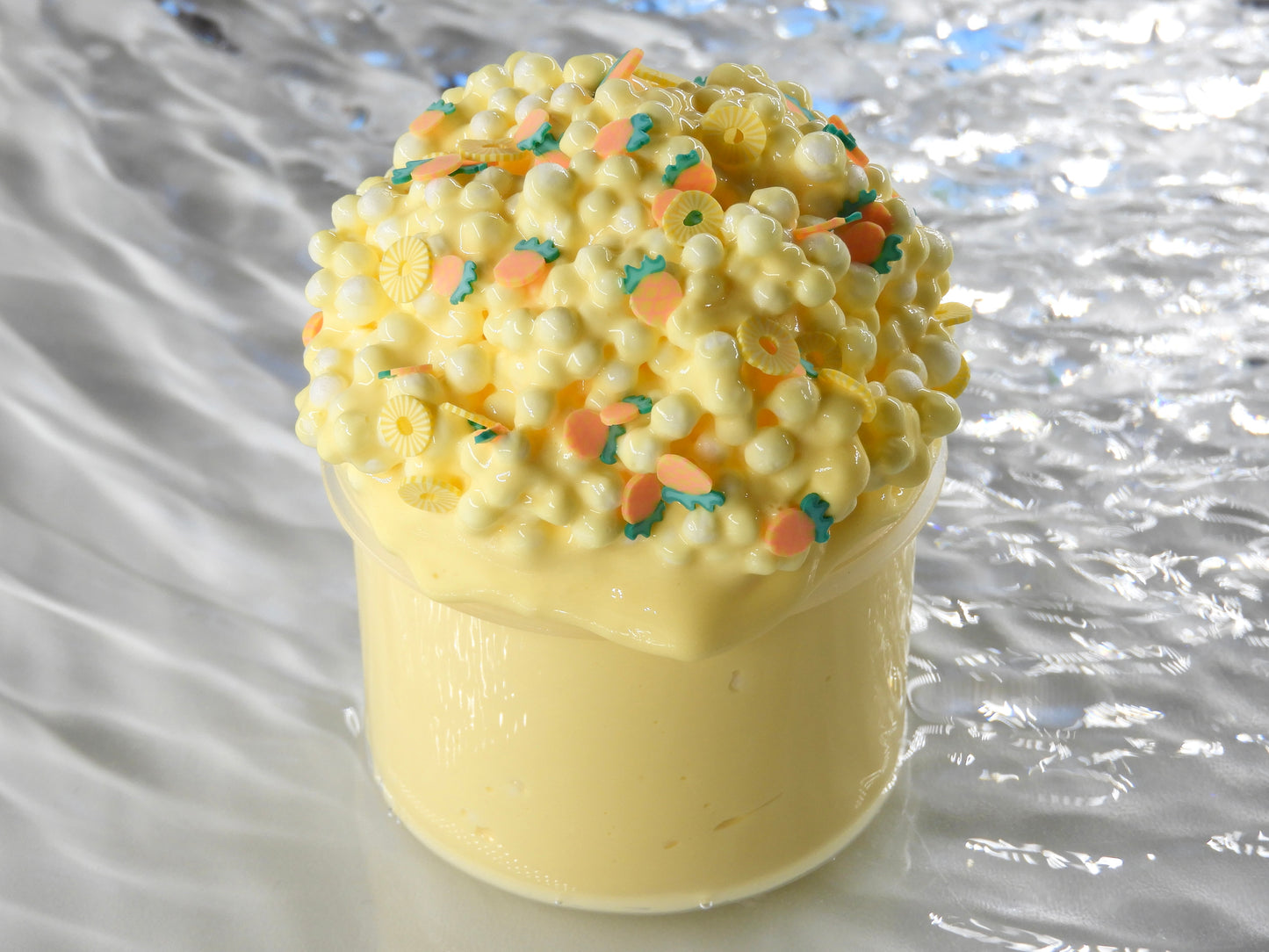 Slime "Pina Colada crunch"
