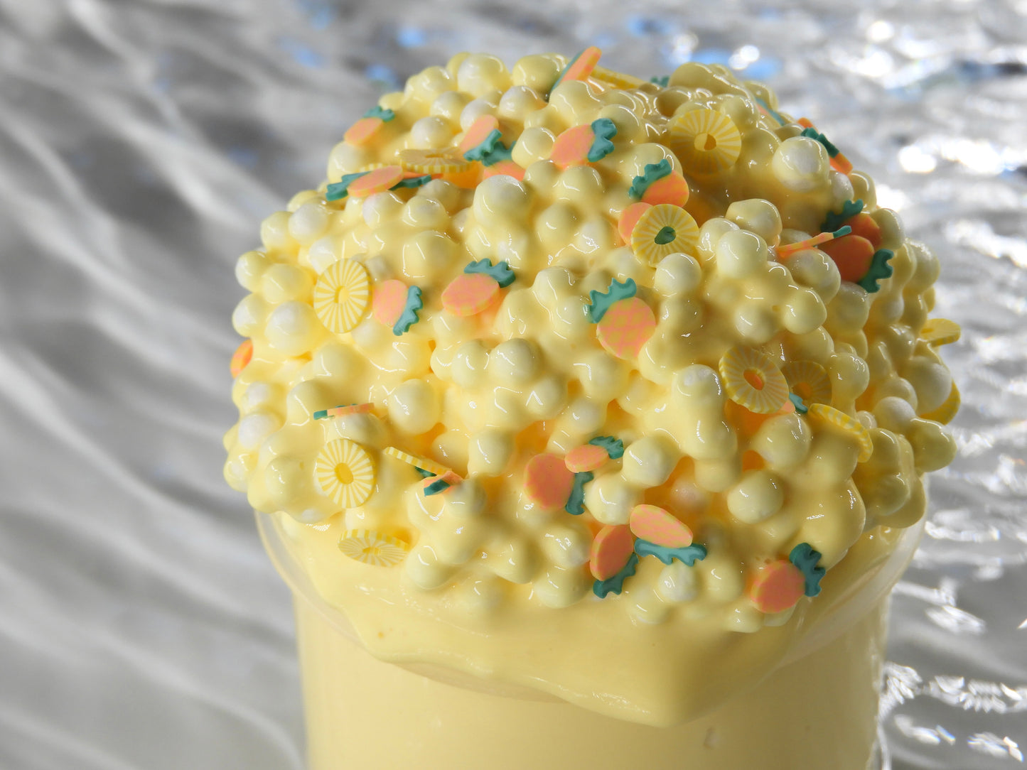 Slime "Pina Colada crunch"