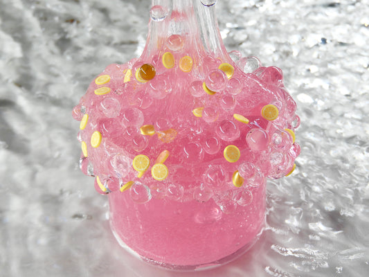Slime "Pink lemonade Pearls"