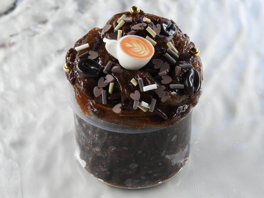 Slime "Coffee grounds"