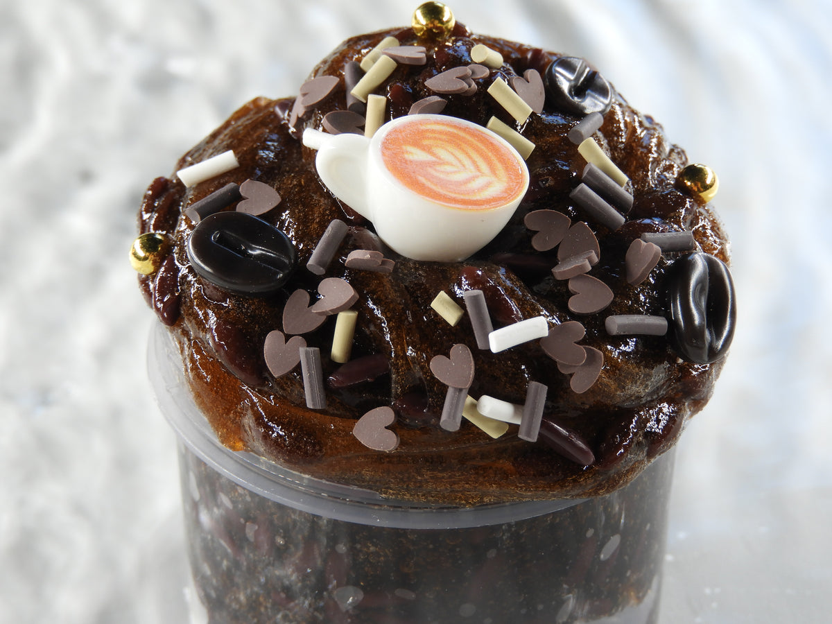 Slime "Coffee grounds"