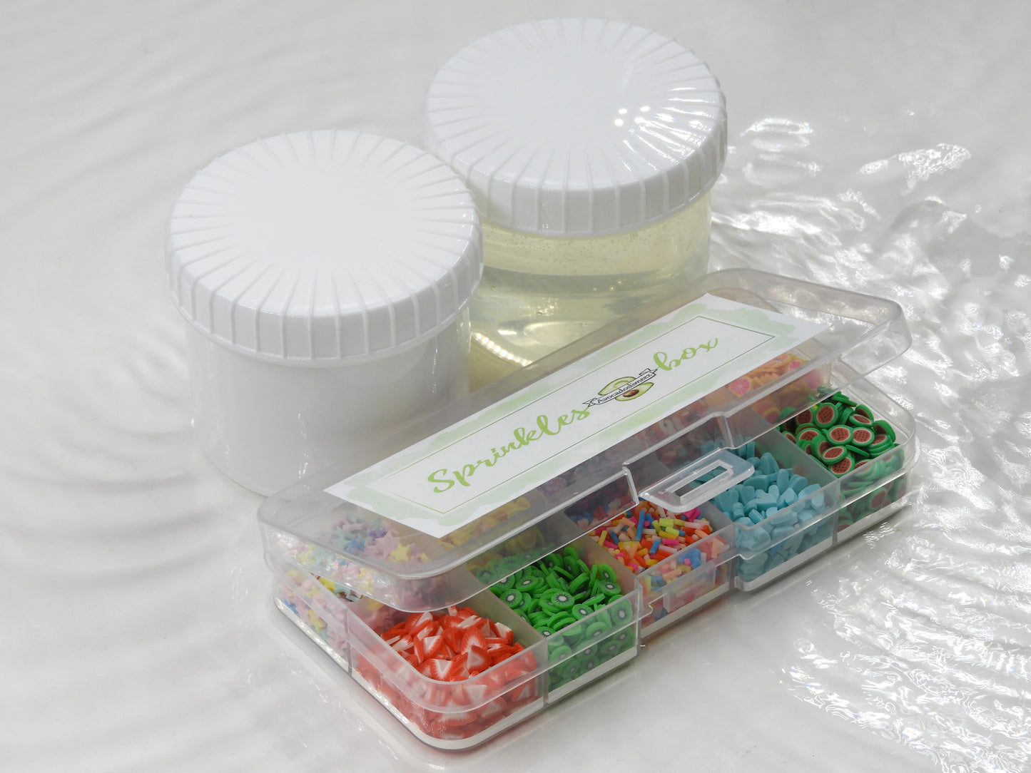 Creative Set: Sprinkles Box mit 2 Base Slimes