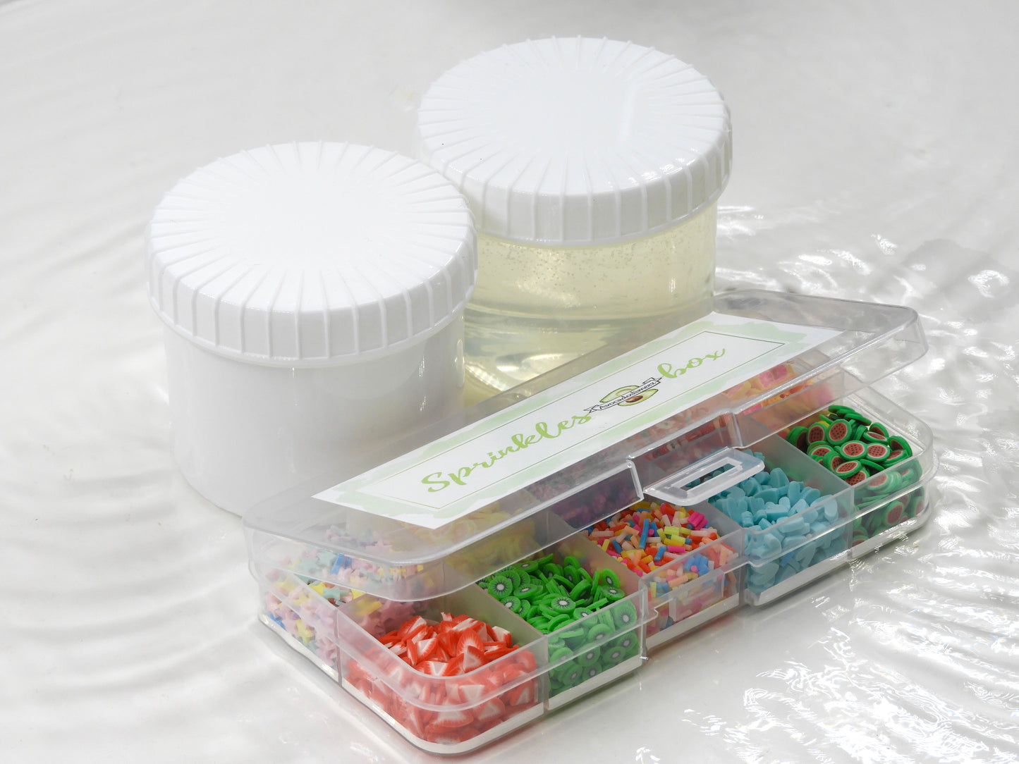 Creative Set: Sprinkles Box mit 2 Base Slimes