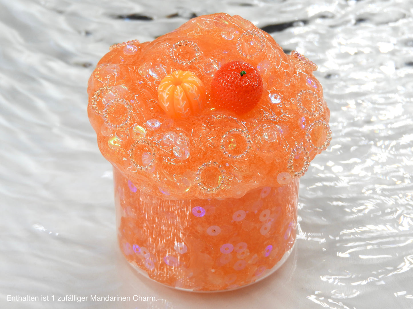 Slime "Tangerine crunch"