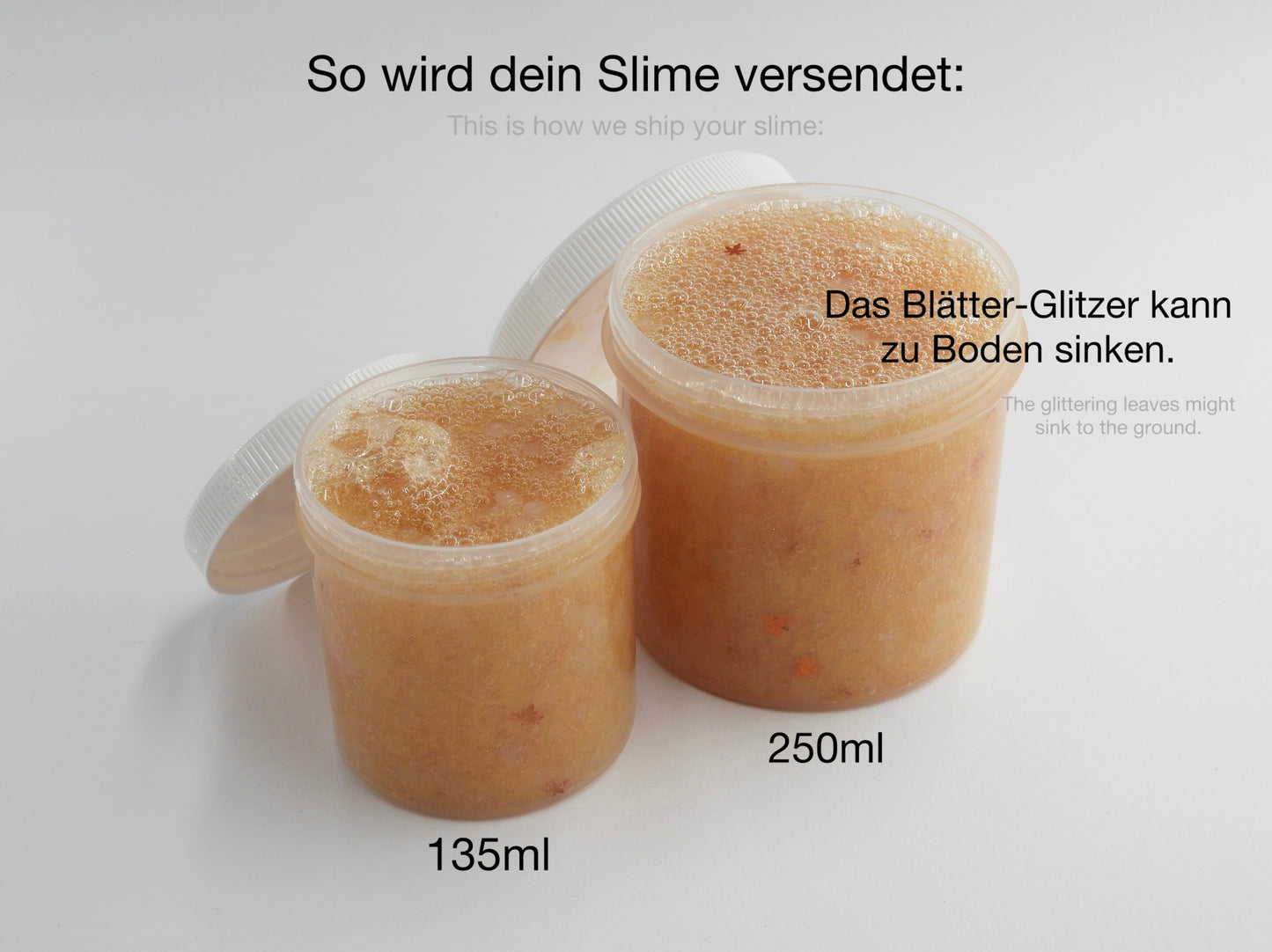 Slime "Golden autumn leaves"