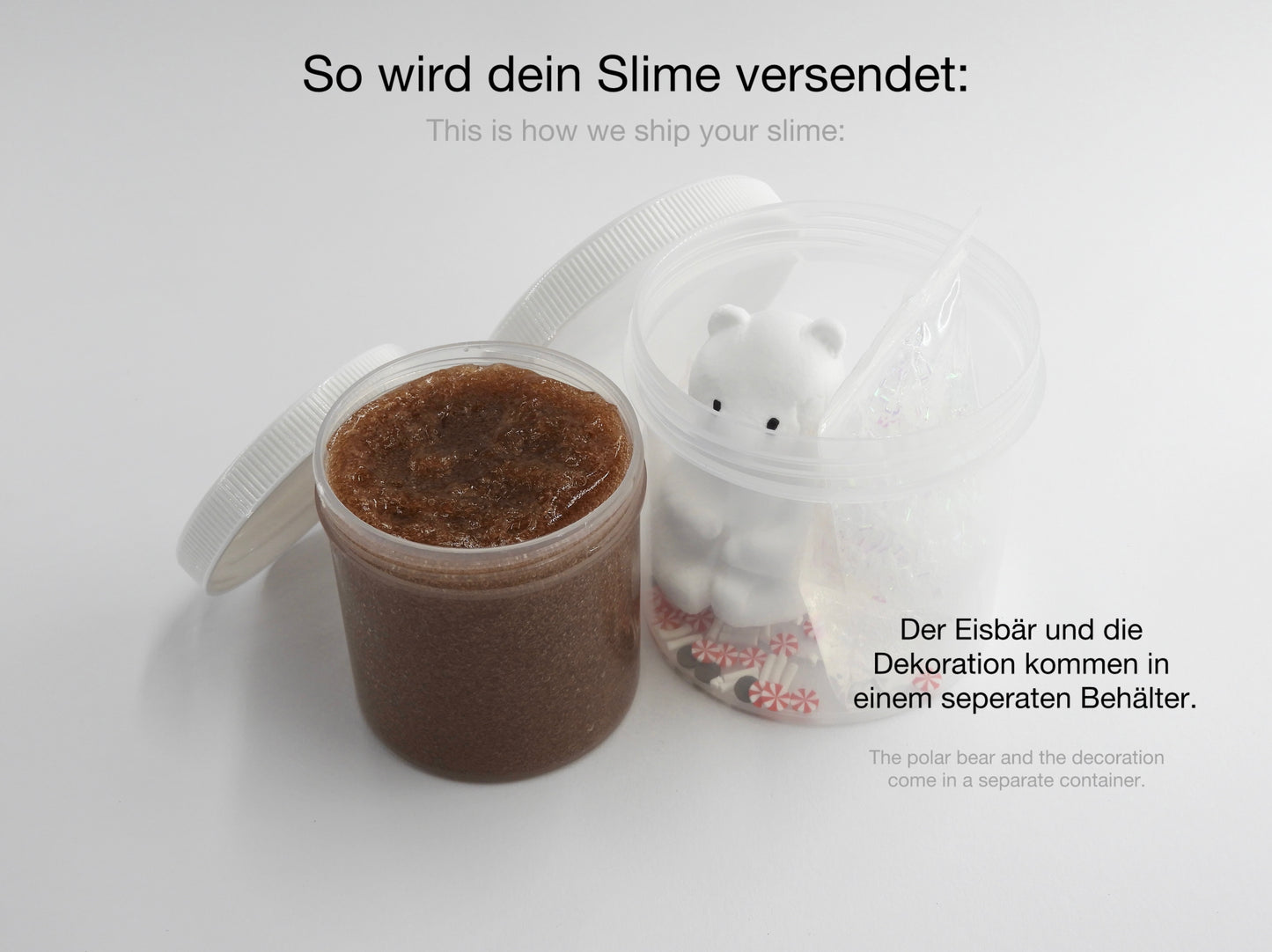 DIY Clay Slime "Frosty Cola Bear"