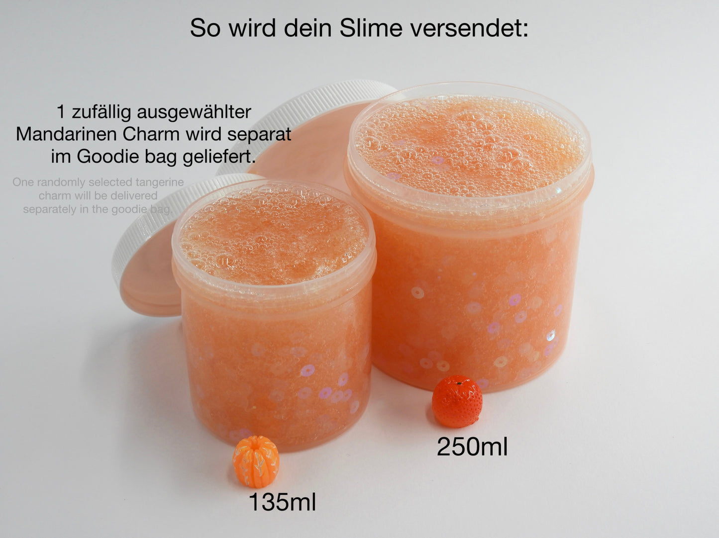 Slime "Tangerine crunch"