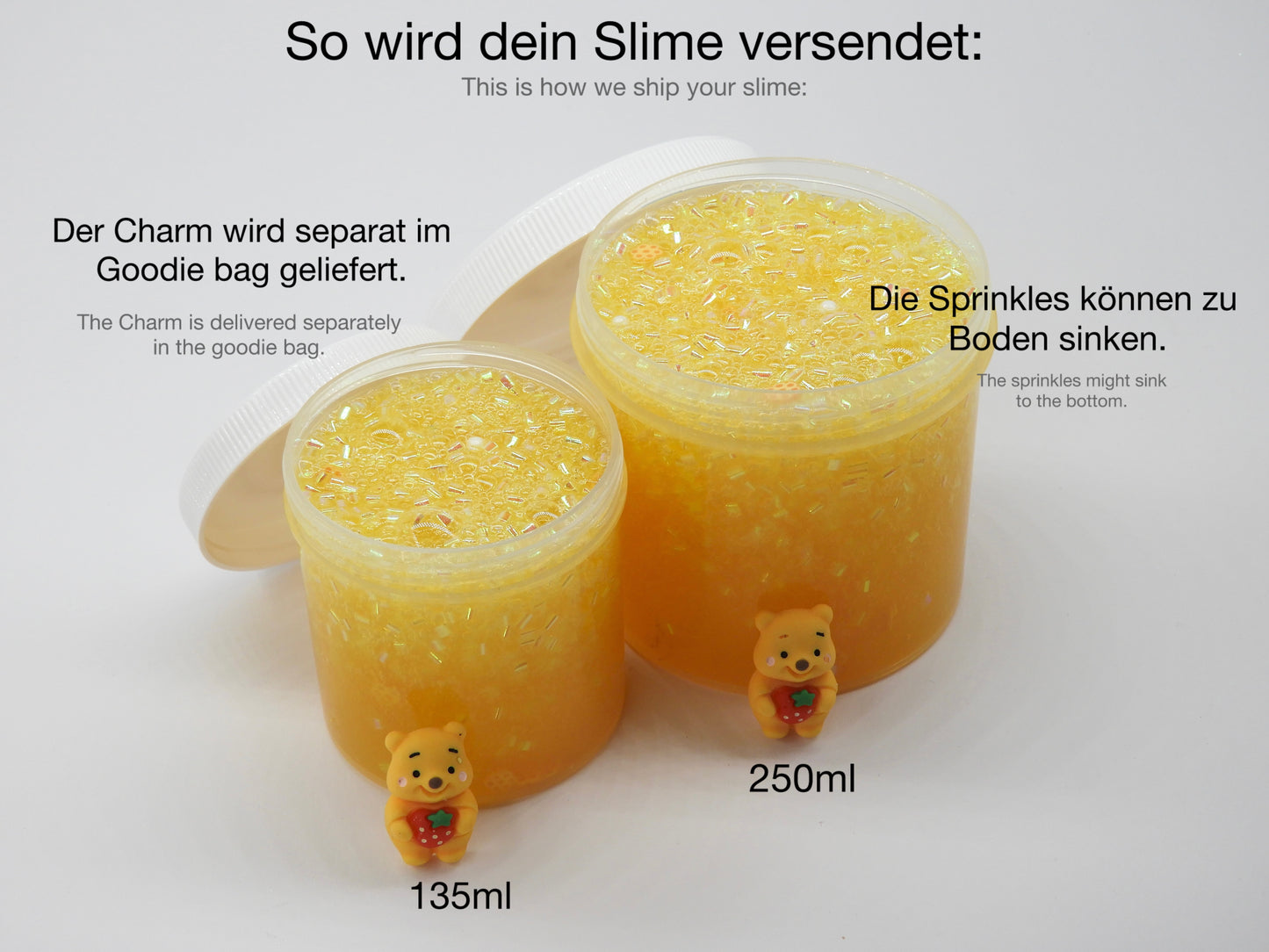 Slime „Honey Glimmer“