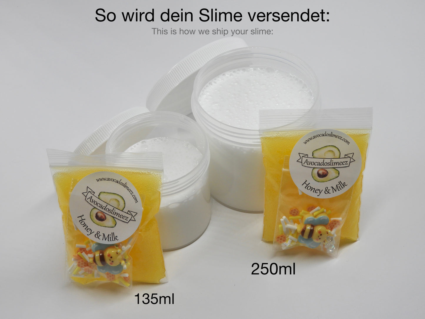 Slime "Honey & Milk"